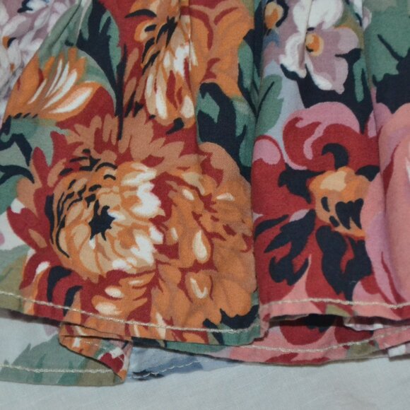 Ralph Lauren Allison Multi Floral Ruffled Standard Pillowcases Set (2) USA - Picture 8 of 10